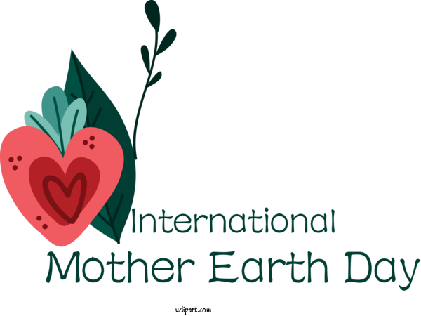 Free Holidays Logo Design Valentine's Day For International Mother Earth Day Clipart Transparent Background