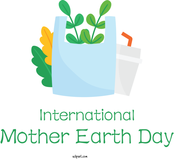 Free Holidays Logo Design Leaf For International Mother Earth Day Clipart Transparent Background