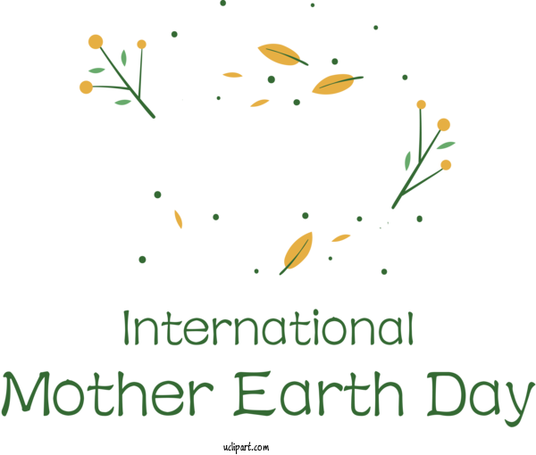 Free Holidays Leaf Flora Meter For International Mother Earth Day Clipart Transparent Background