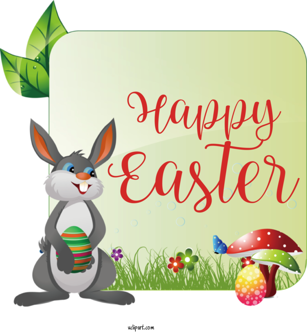 Free Holidays Cartoon Drawing For Easter Clipart Transparent Background
