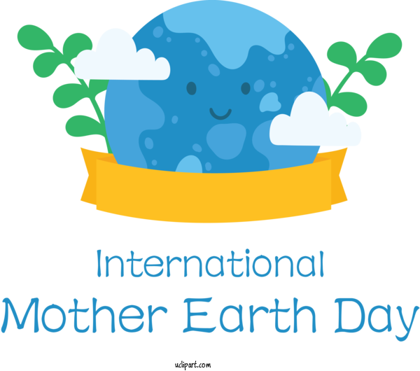 Free Holidays Logo  Line Art For International Mother Earth Day Clipart Transparent Background