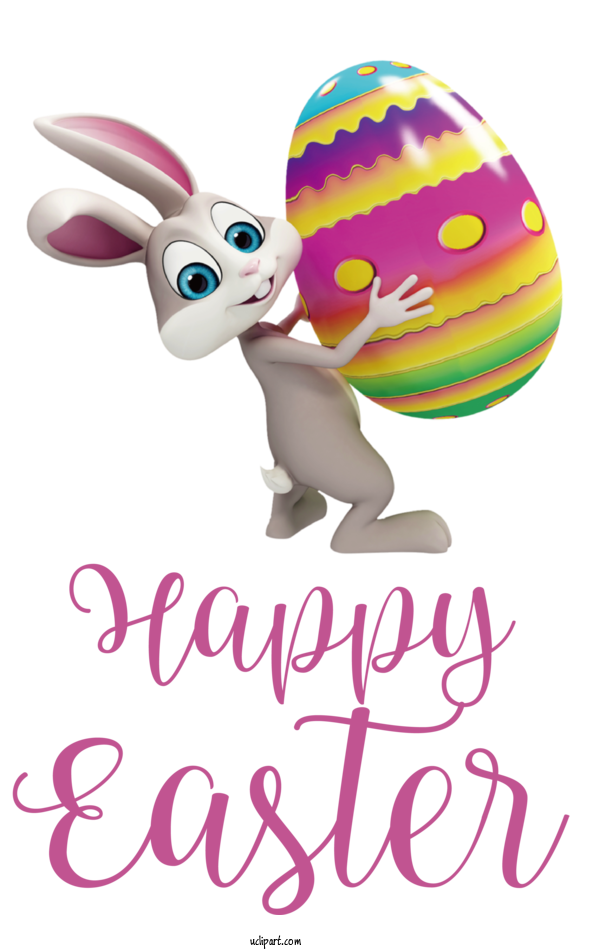 Free Holidays Easter Bunny Easter Egg Egg Hunt For Easter Clipart Transparent Background