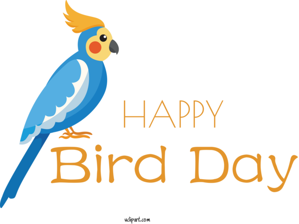 Free Holidays Macaw Birds Beak For International Bird Day Clipart Transparent Background