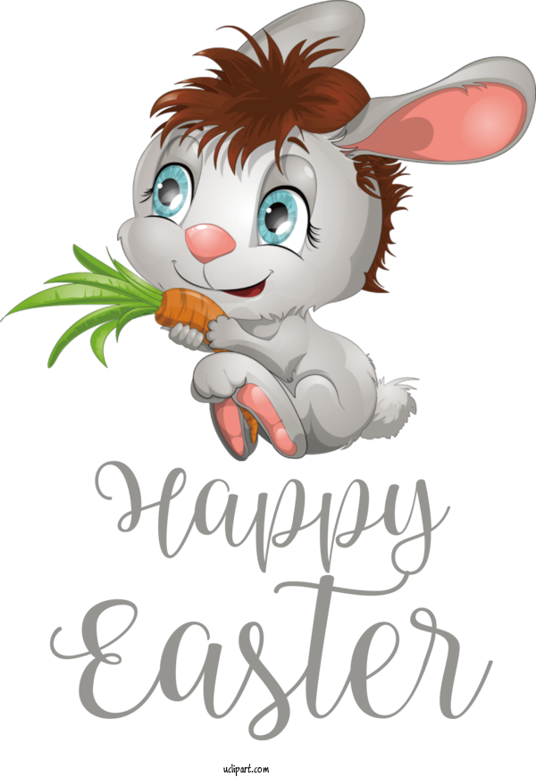 Free Holidays Easter Bunny Easter Egg Chocolate Cake For Easter Clipart Transparent Background