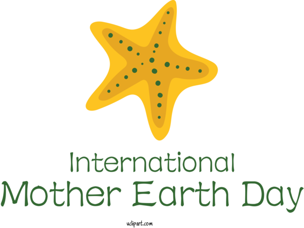 Free Holidays Starfish Line Design For International Mother Earth Day Clipart Transparent Background