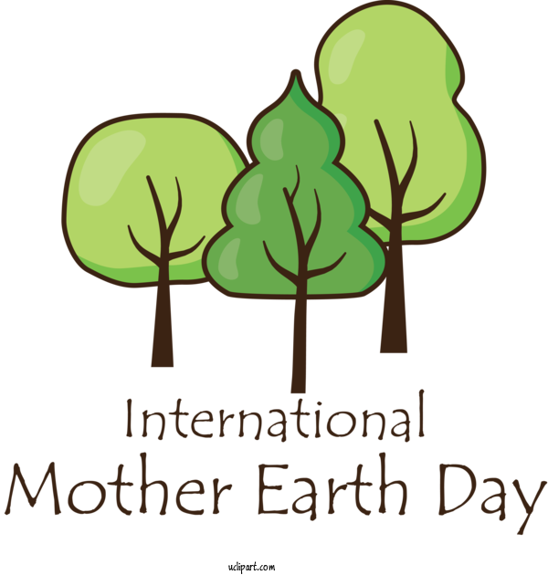 Free Holidays Leaf Plant Stem Cartoon For International Mother Earth Day Clipart Transparent Background