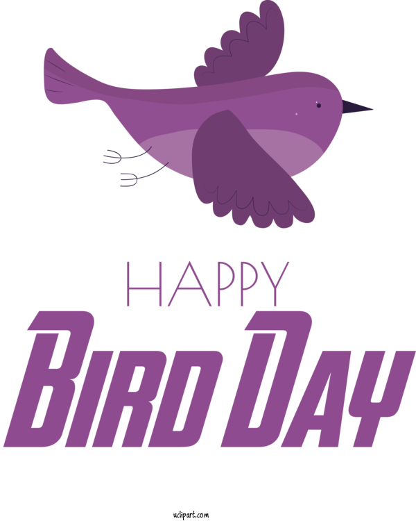 Free Holidays Birds Logo Design For International Bird Day Clipart Transparent Background