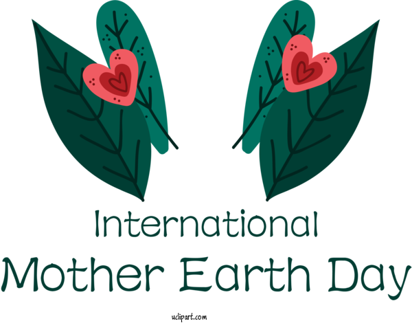 Free Holidays Leaf Logo Design For International Mother Earth Day Clipart Transparent Background