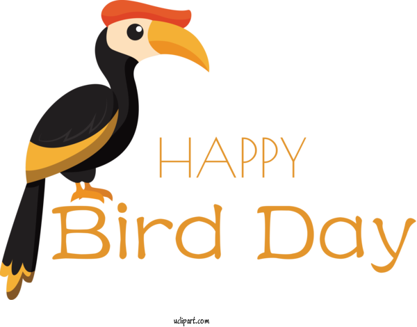 Free Holidays Birds Logo Beak For International Bird Day Clipart Transparent Background