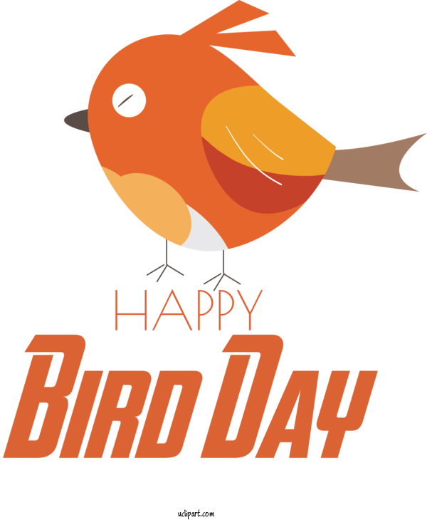 Free Holidays Birds Logo Beak For International Bird Day Clipart Transparent Background
