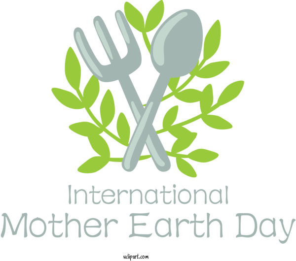 Free Holidays Plant Stem Leaf Logo For International Mother Earth Day Clipart Transparent Background