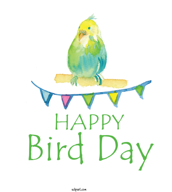 Free Holidays Birds Horse Logo For International Bird Day Clipart Transparent Background
