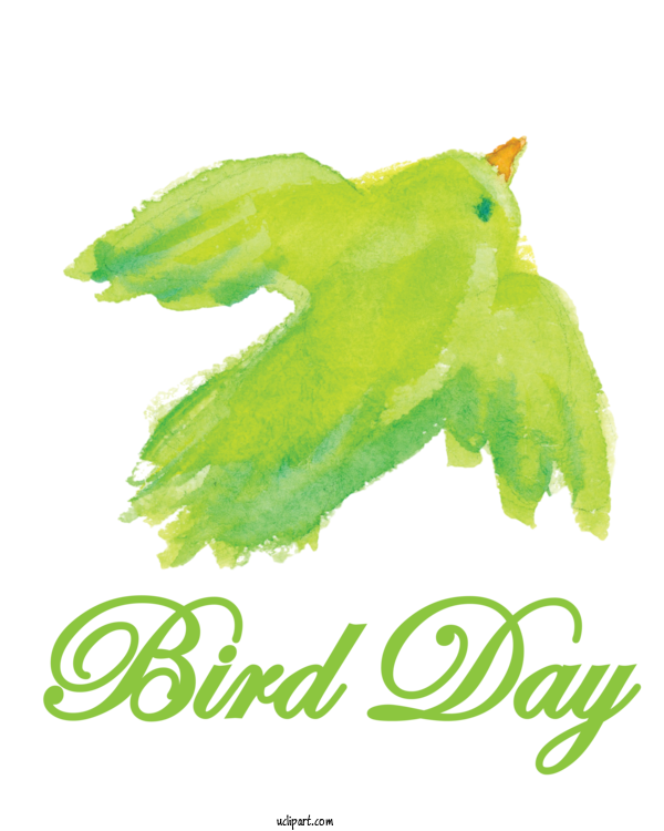 Free Holidays Birds Leaf Day Spa For International Bird Day Clipart Transparent Background