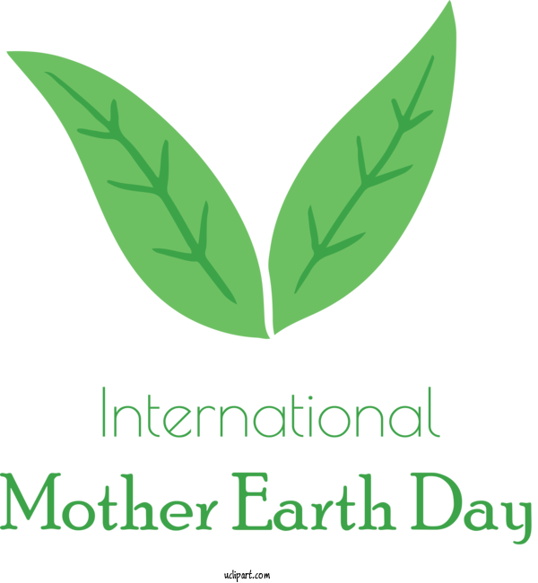 Free Holidays Leaf El Colegio De Veracruz Plant Stem For International Mother Earth Day Clipart Transparent Background