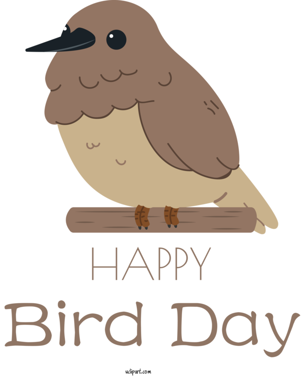 Free Holidays Birds Cartoon Bird Of Prey For International Bird Day Clipart Transparent Background