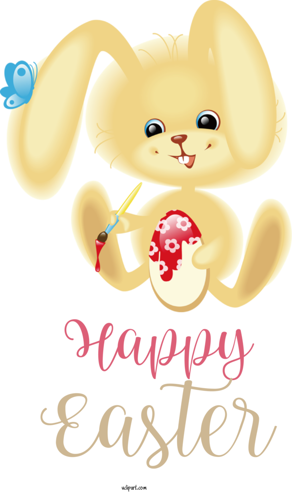 Free Holidays Cartoon Character Meter For Easter Clipart Transparent Background