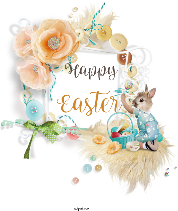 Free Holidays Floral Design Cut Flowers Flower Bouquet For Easter Clipart Transparent Background