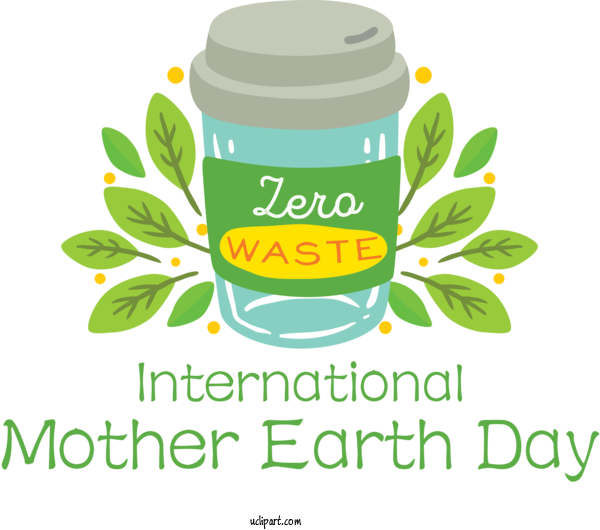 Free Holidays Leaf Logo Herbal Medicine For International Mother Earth Day Clipart Transparent Background