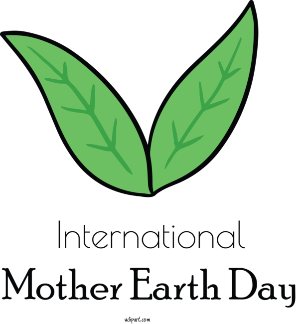 Free Holidays Line Art Leaf Plant Stem For International Mother Earth Day Clipart Transparent Background