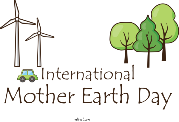 Free Holidays Logo Leaf Plant Stem For International Mother Earth Day Clipart Transparent Background