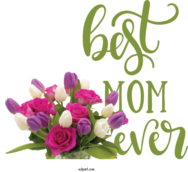 Free Holidays	 Floral Design Garden Roses Cut Flowers For Mothers Day Clipart Transparent Background