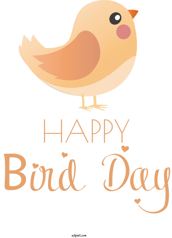Free Holidays Birds Cartoon Beak For International Bird Day Clipart Transparent Background