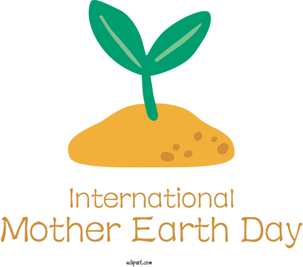 Free Holidays Logo Leaf Line For International Mother Earth Day Clipart Transparent Background
