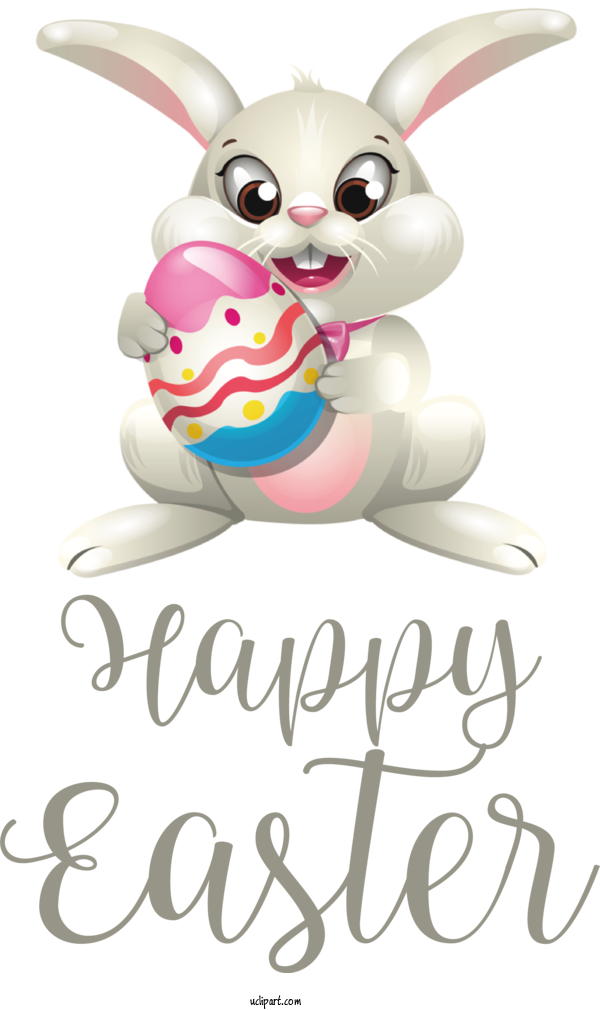 Free Holidays Easter Bunny Cadbury Creme Egg Rabbit For Easter Clipart Transparent Background