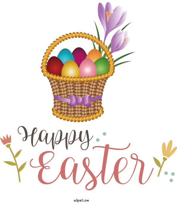 Free Holidays Gift Basket Meter Flower For Easter Clipart Transparent Background