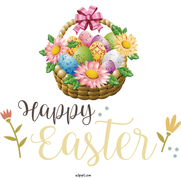 Free Holidays Easter Bunny Easter Bilby Easter Basket For Easter Clipart Transparent Background