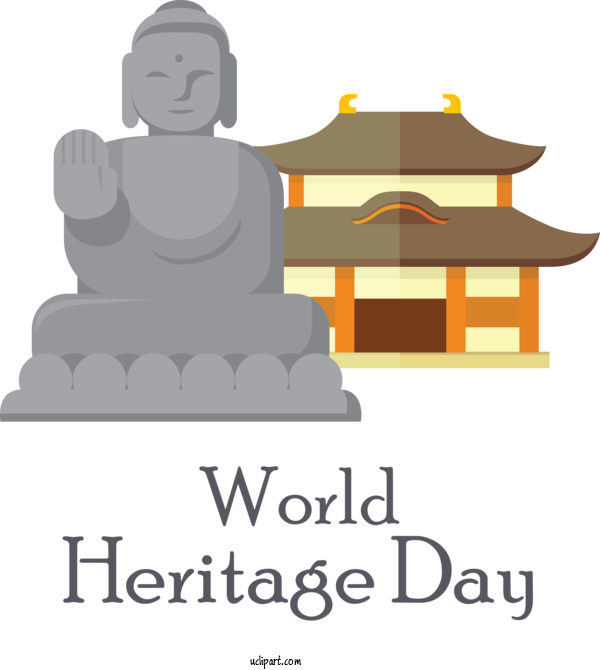 Free Holidays Logo Cartoon Line For World Heritage Day Clipart Transparent Background