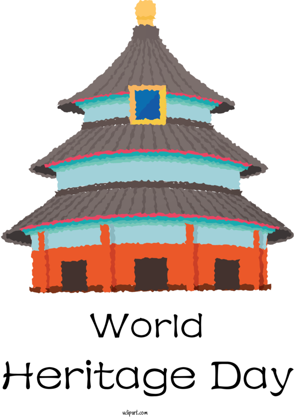 Free Holidays Roof Chinese Architecture Façade For World Heritage Day Clipart Transparent Background