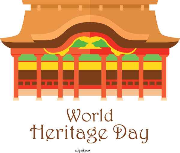 Free Holidays Fushimi Inari Taisha Logo Façade For World Heritage Day Clipart Transparent Background