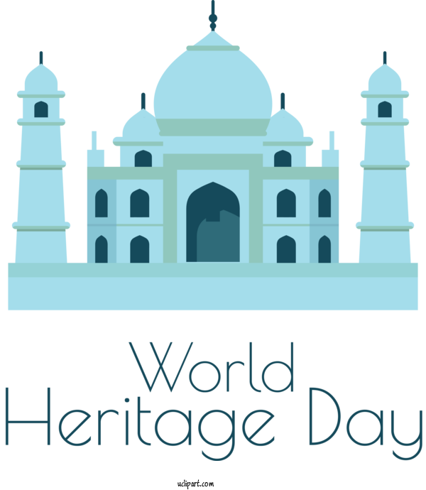 Free Holidays Logo Font Façade For World Heritage Day Clipart Transparent Background
