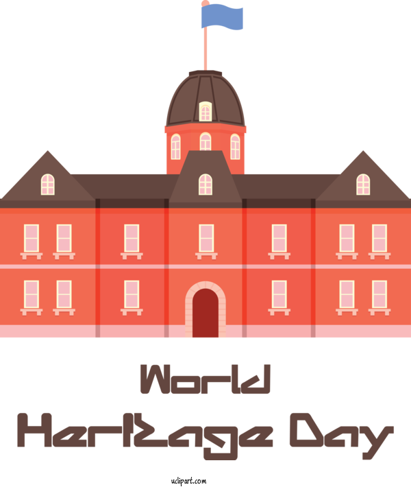 Free Holidays Design Façade Real Estate For World Heritage Day Clipart Transparent Background