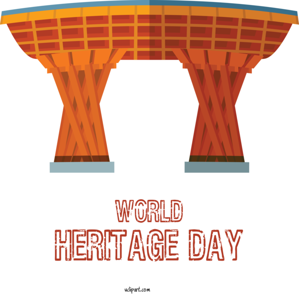 Free Holidays Outdoor Table Table Line For World Heritage Day Clipart Transparent Background