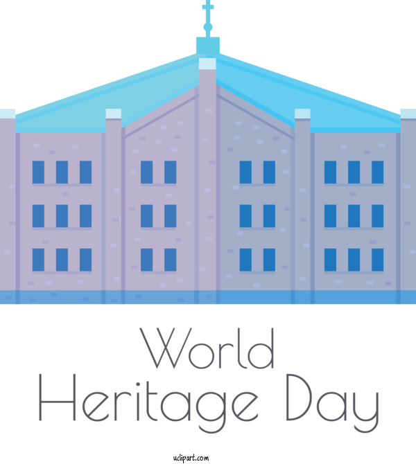 Free Holidays Façade Real Estate Organization For World Heritage Day Clipart Transparent Background