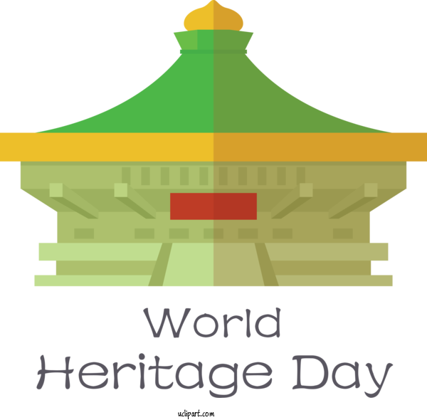 Free Holidays Logo Design Leaf For World Heritage Day Clipart Transparent Background