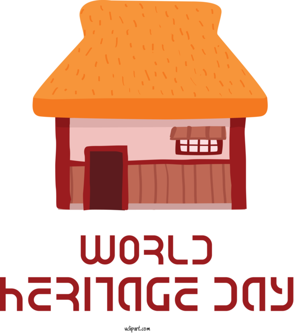 Free Holidays Roof Façade Line For World Heritage Day Clipart Transparent Background