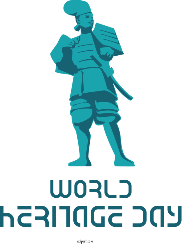 Free Holidays Logo Character Clothing For World Heritage Day Clipart Transparent Background