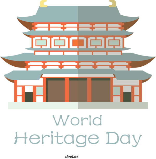 Free Holidays Logo Façade Line For World Heritage Day Clipart Transparent Background