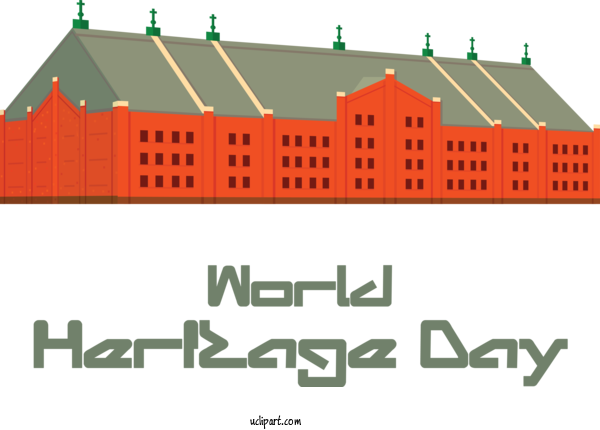 Free Holidays Façade Roof Line For World Heritage Day Clipart Transparent Background