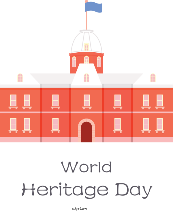 Free Holidays Logo Organization Font For World Heritage Day Clipart Transparent Background