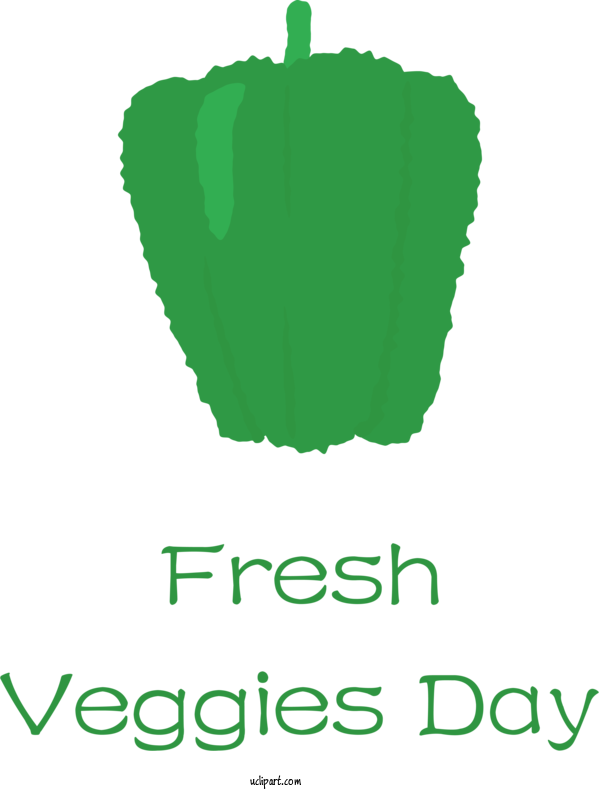 Free Holidays Logo Leaf Green For Fresh Veggies Day Clipart Transparent Background