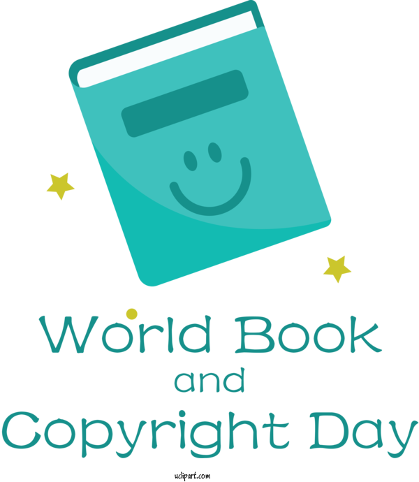 Free Holidays Logo Green Icon For World Book And Copyright Day Clipart Transparent Background