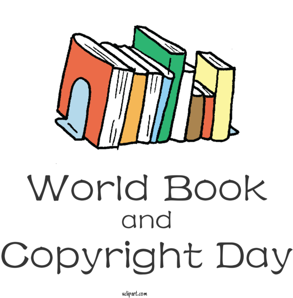 Free Holidays Logo Design Meter For World Book And Copyright Day Clipart Transparent Background