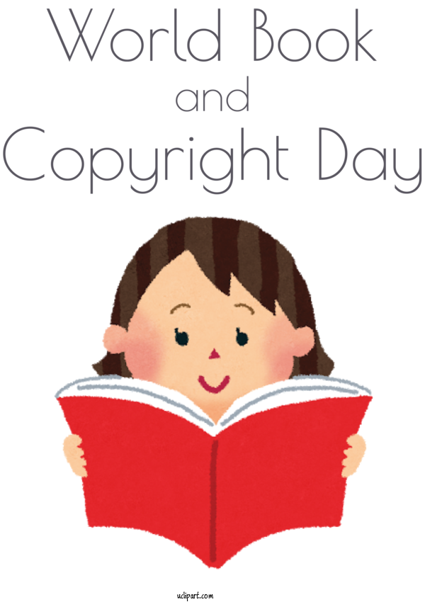 Free Holidays 本所地域プラザ・ＢＩＧＳＨＩＰ  Education For World Book And Copyright Day Clipart Transparent Background