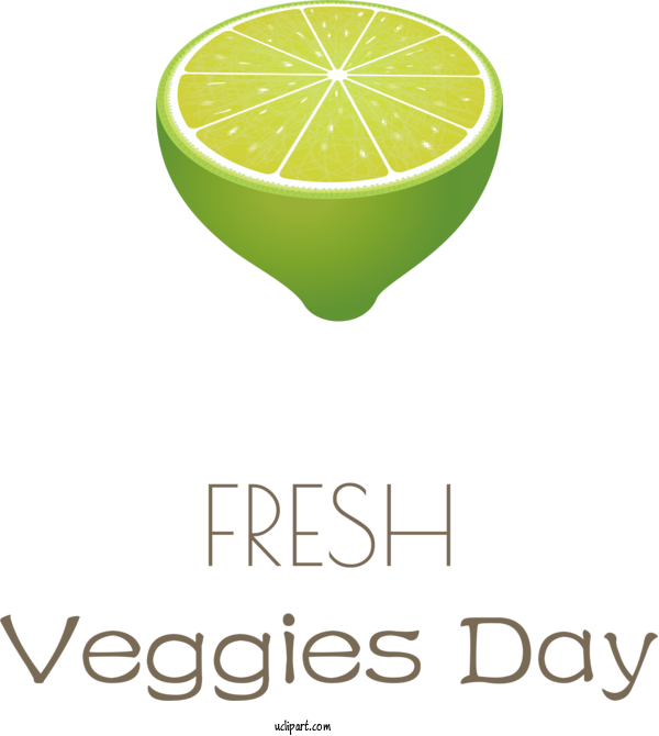Free Holidays Lime Lemon Logo For Fresh Veggies Day Clipart Transparent Background