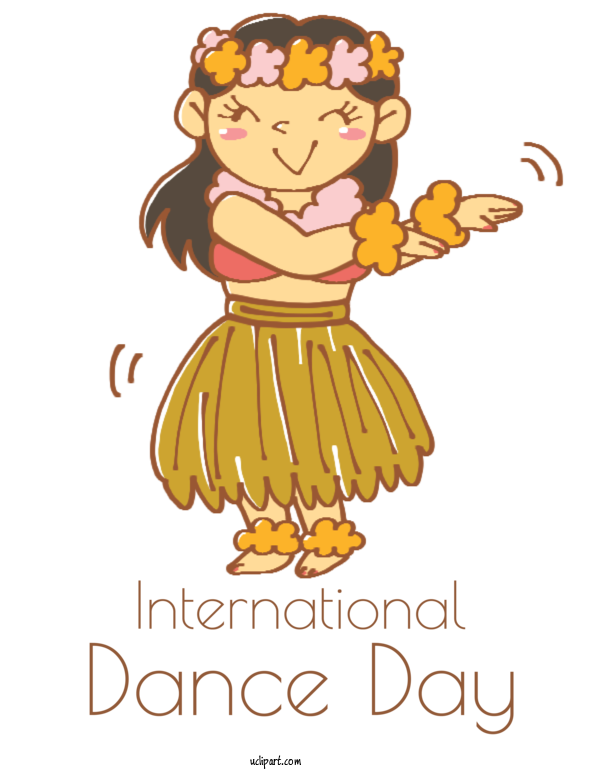 Free Holidays Insects Design For International Dance Day Clipart Transparent Background
