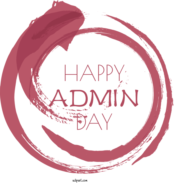 Free Holidays Logo Design Circle For Admin Day Clipart Transparent Background